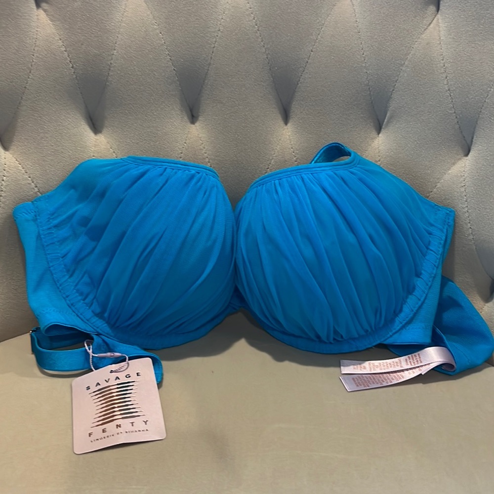 Blue SavagexFenty bra